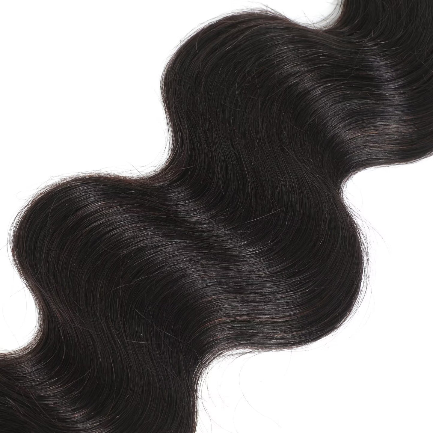 WeaveMaster Body Wave Bundles Human Hair 11A 100% Unprocessed Virgin Raw Remy Hair 1b#