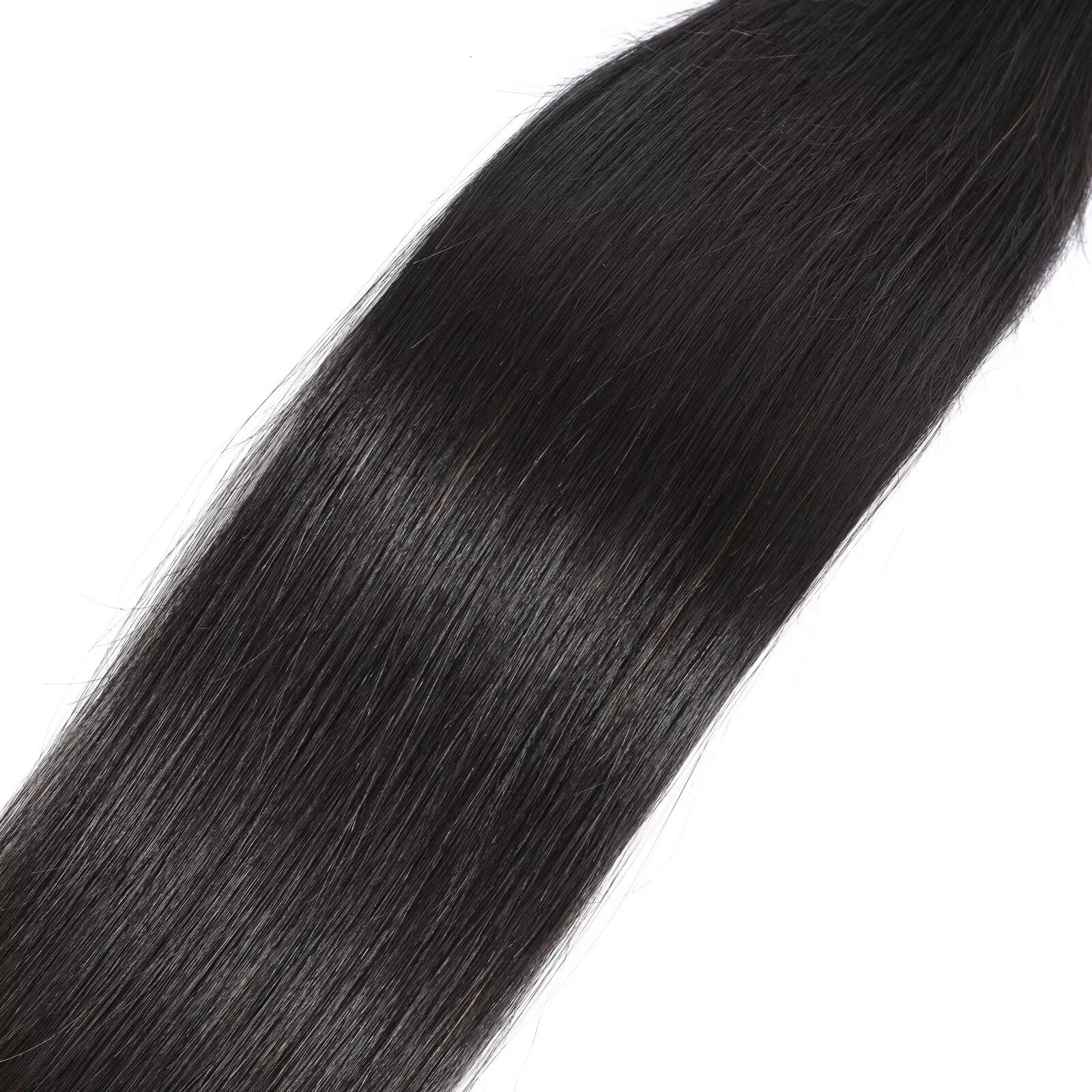 WeaveMaster Straight Bundles Human Hair 12A 100% Unprocessed Virgin Raw Remy Hair 1b#