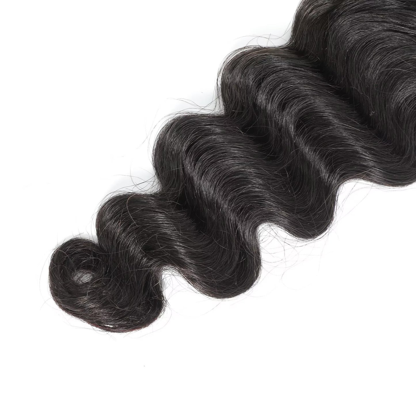 WeaveMaster Loose Deep Bundles Human Hair 12A 100% Unprocessed Virgin Raw Remy Hair 1b#