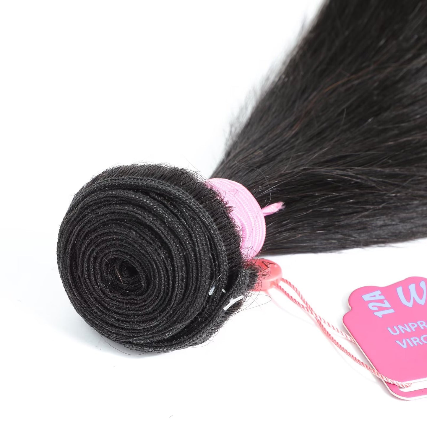 WeaveMaster Straight Bundles Human Hair 12A 100% Unprocessed Virgin Raw Remy Hair 1b#