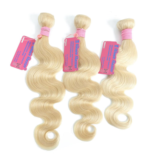 WeaveMaster Body Wave Bundles Human Hair 12A 100% Unprocessed Virgin Raw Remy Hair 613#