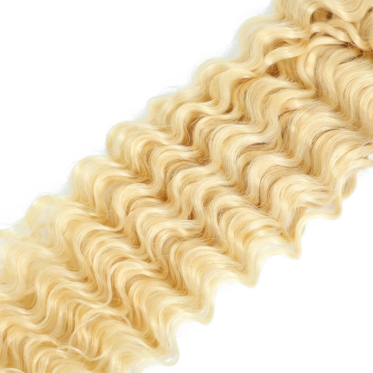 WeaveMaster Deep Wave Bundles Human Hair 12A 100% Unprocessed Virgin Raw Remy Hair 613#