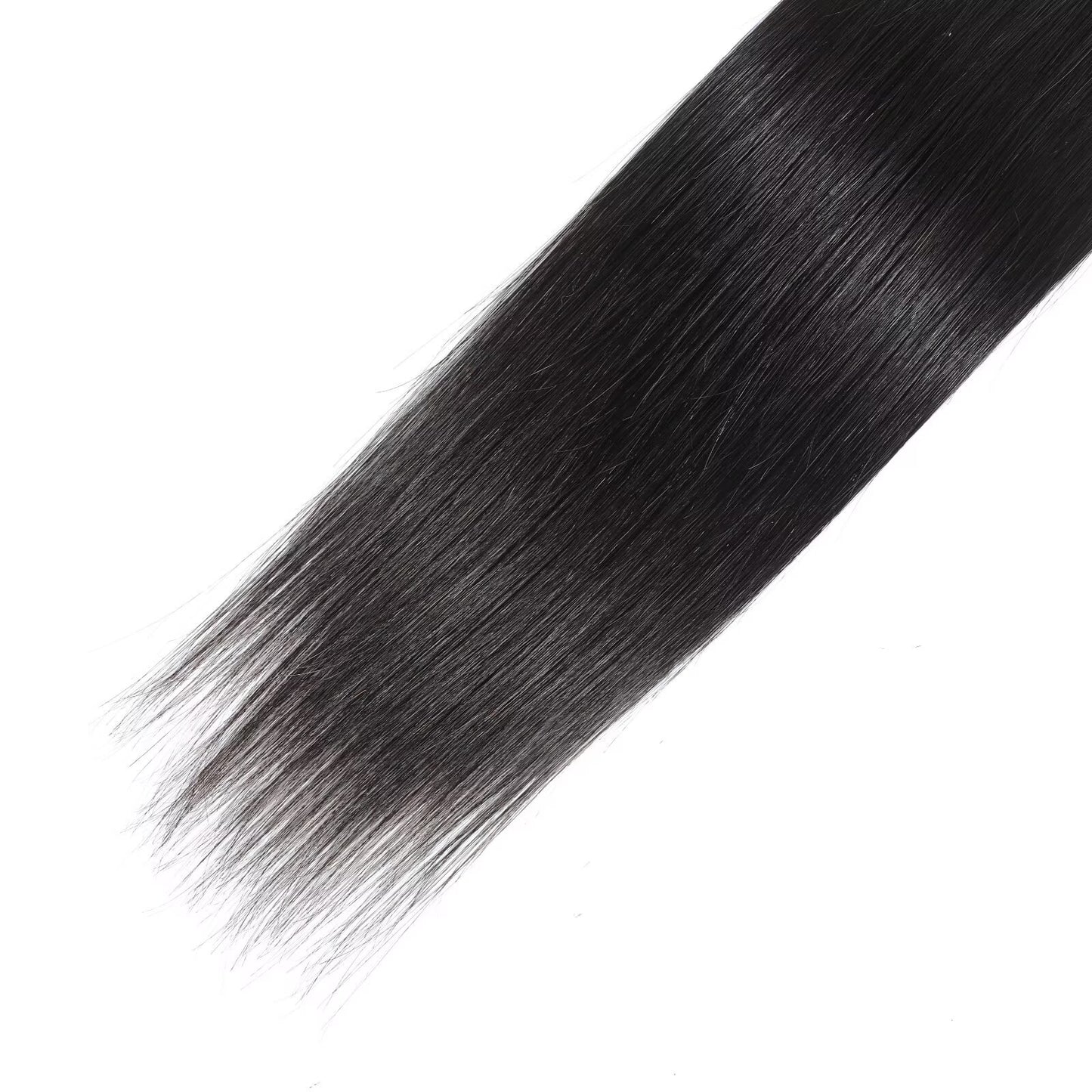 WeaveMaster Straight Bundles Human Hair 11A 100% Unprocessed Virgin Raw Remy Hair 1b#
