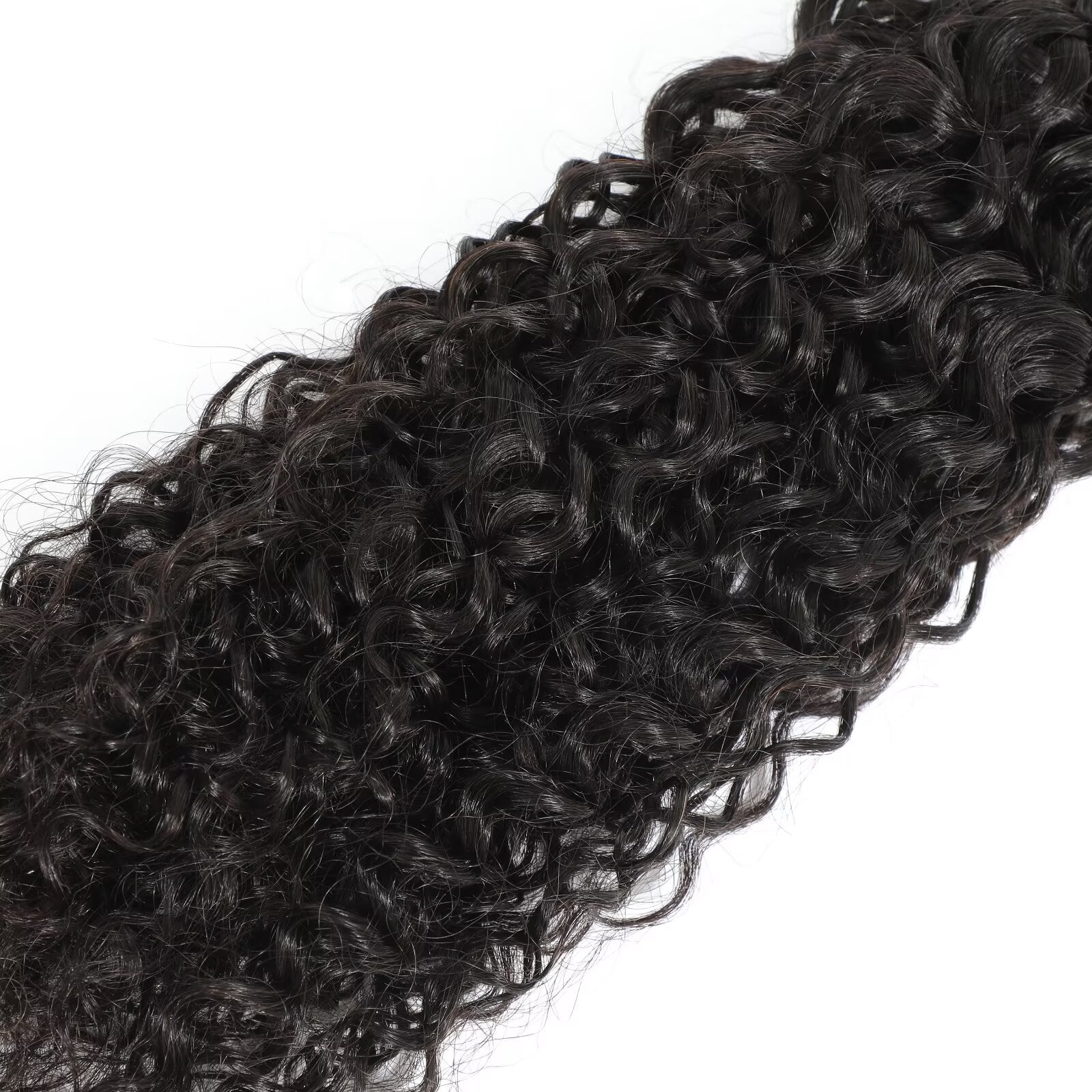 WeaveMaster Jerry Curl Bundles Human Hair 12A 100% Unprocessed Virgin Raw Remy Hair 1b#