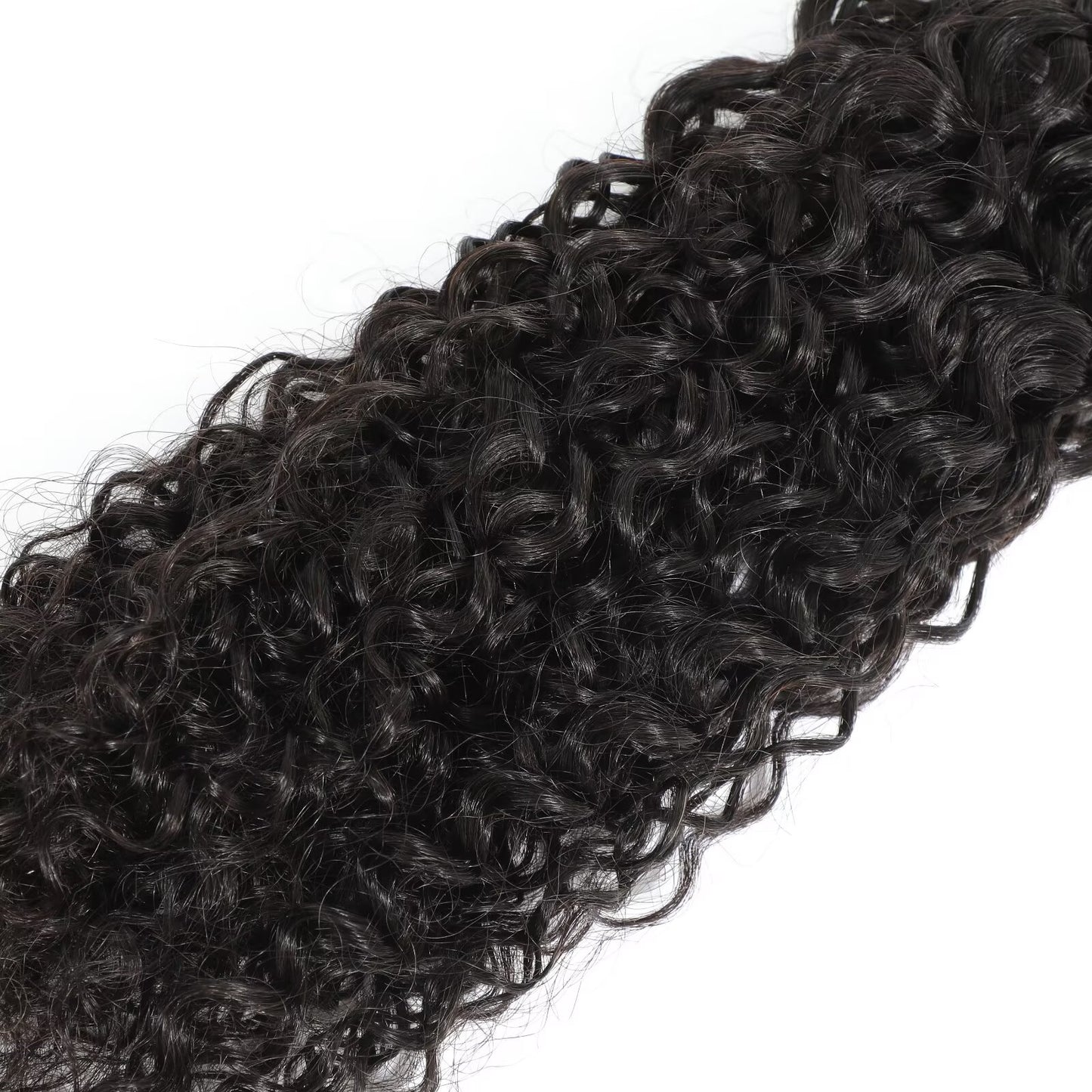 WeaveMaster Jerry Curl Bundles Human Hair 12A 100% Unprocessed Virgin Raw Remy Hair 1b#