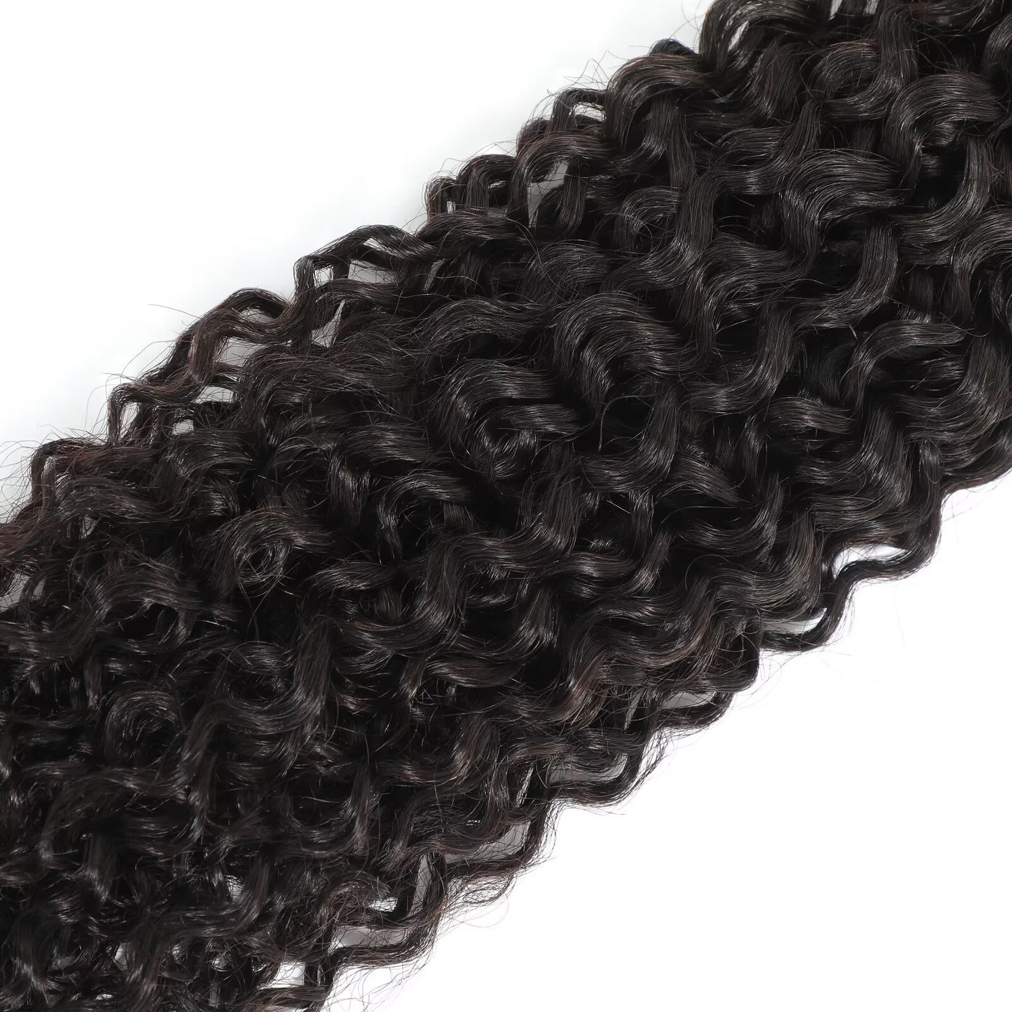 WeaveMaster Jerry Curl Bundles Human Hair 11A 100% Unprocessed Virgin Raw Remy Hair 1b#