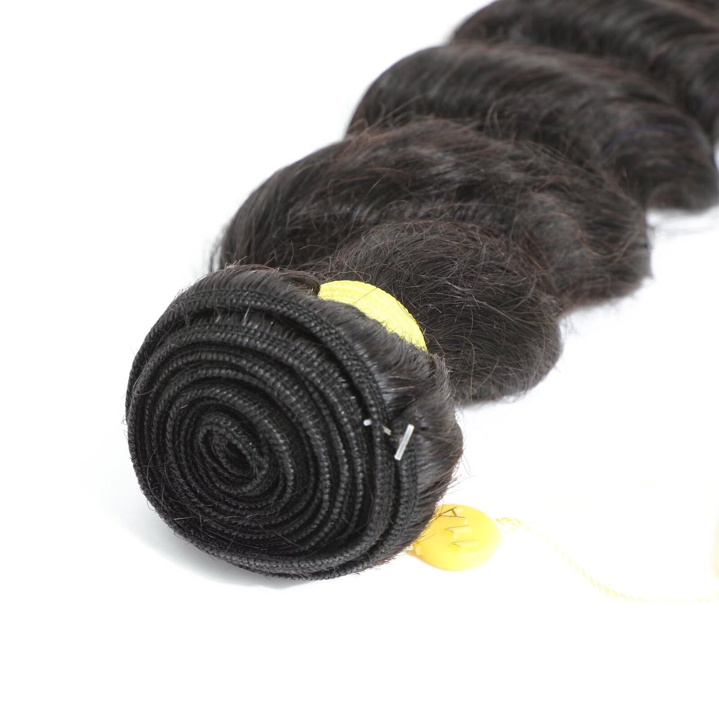 WeaveMaster Loose Deep Bundles Human Hair 11A 100% Unprocessed Virgin Raw Remy Hair 1b#